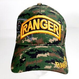 US Army Ranger Men's Camouflage Ball Cap One Size